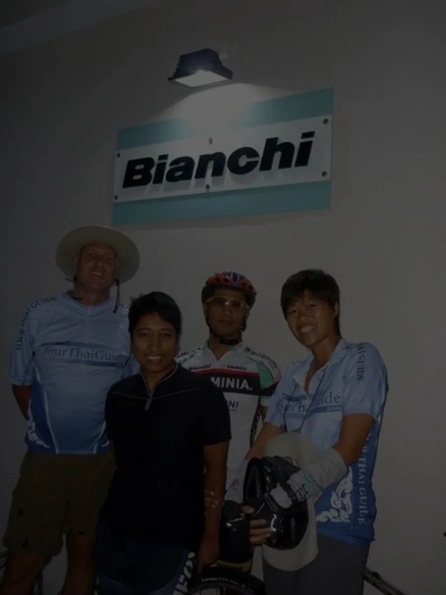 Paul with kuan don sign