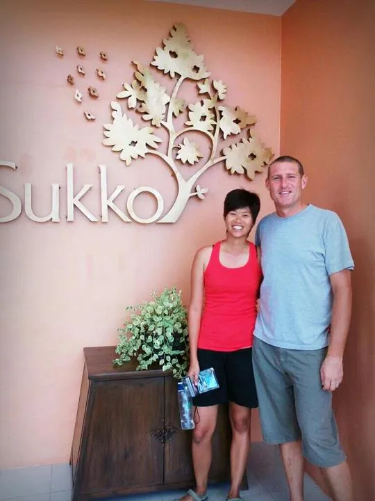 in front of Sukko Spa in Phuket