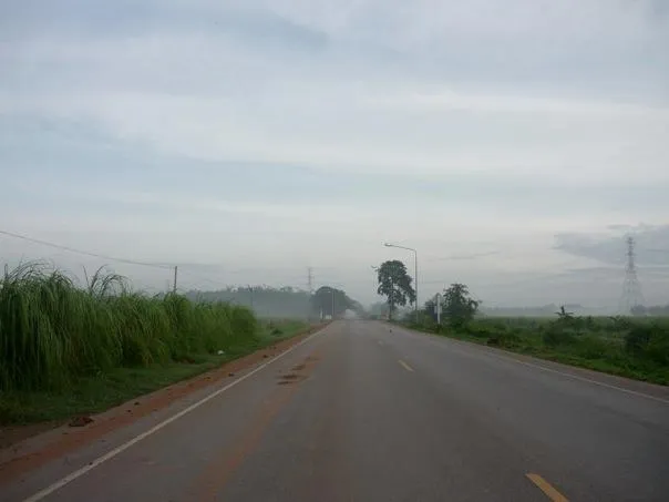 On the way to Kanchanaburi
