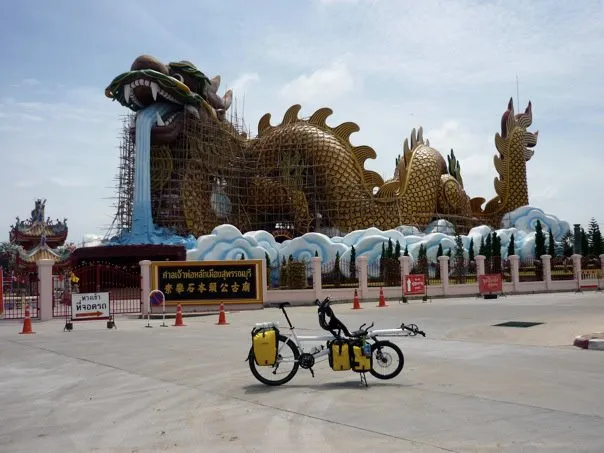 Big dragon at Suphanburi