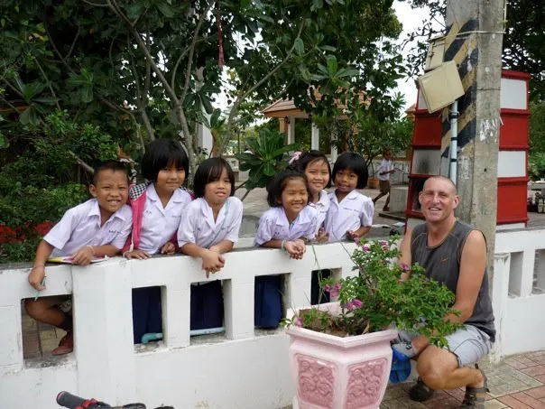 with Kids in Mahasarakam