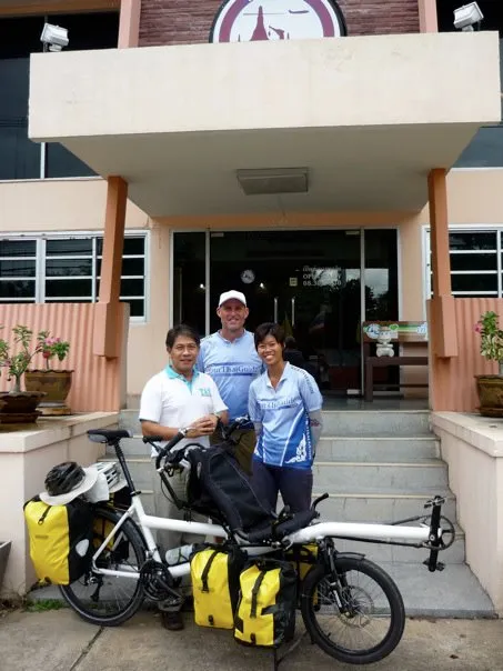 with TAT Kanchanaburi