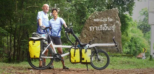 Natt and Paul pass half-way mark