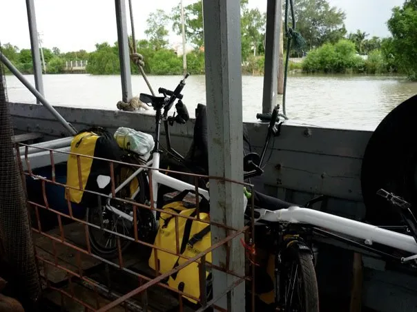 On the ferry to Samut Prakarn