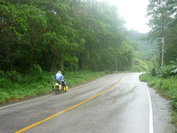 up hill at Phang Nga