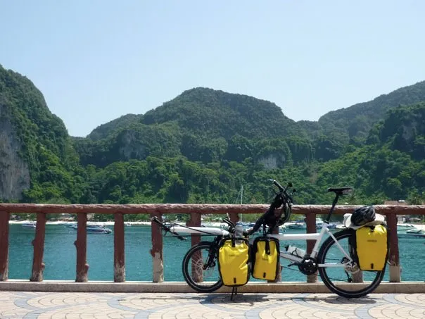 Bicycle at Koh Phi Phi