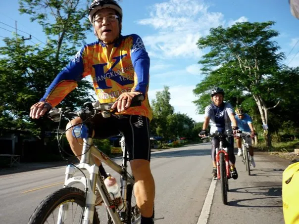 Bicycle group from Kleang, Rayong