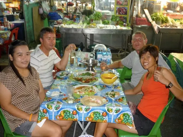 with Kung and Lincoln in Phuket