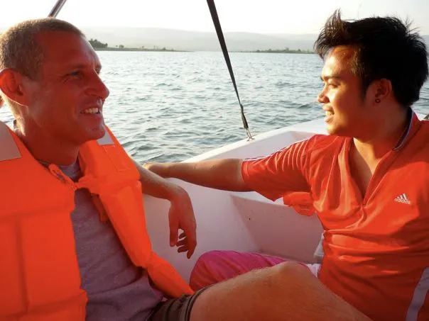 Paul with Natt at Sa keaw