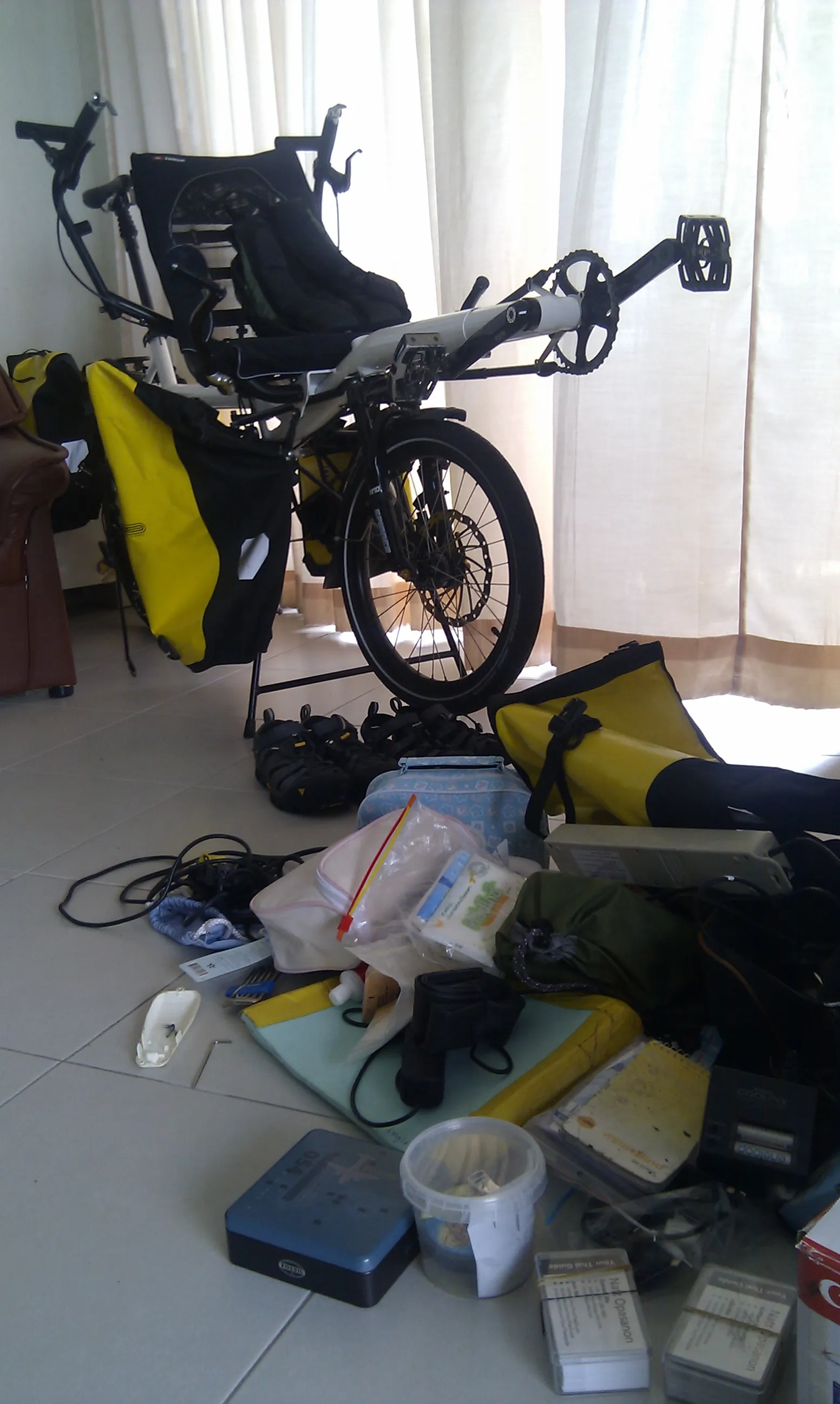 Packing the Panniers....