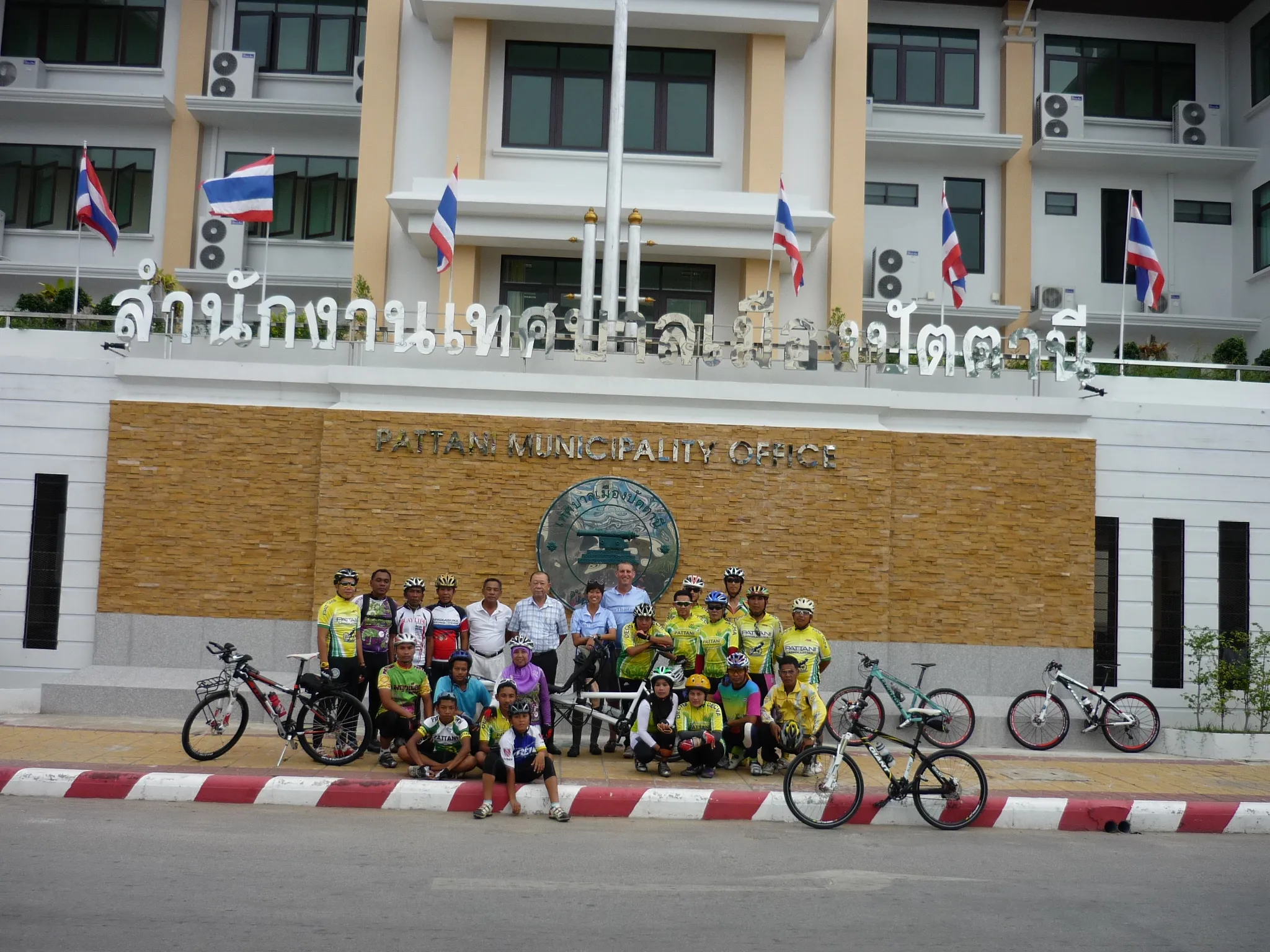 Warm welcome from Pattani Bicycle Club